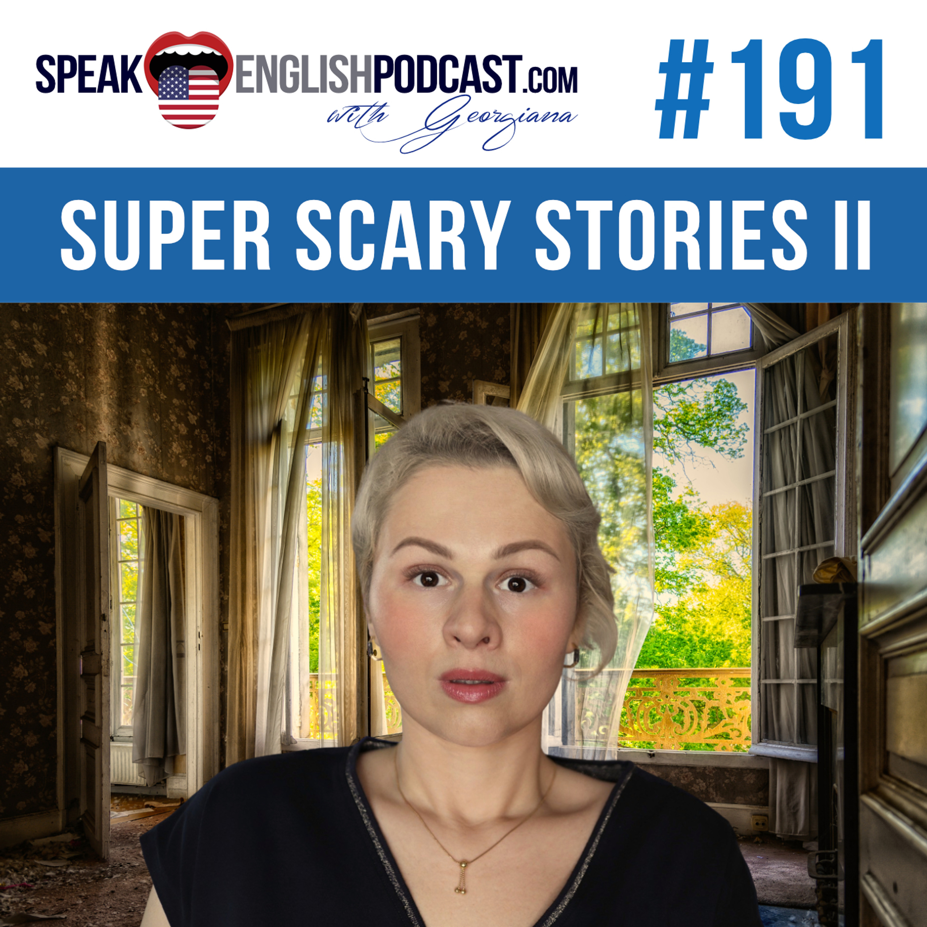 #191 Super Short Scary Stories in English part#2 episode artwork