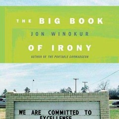 Access EPUB KINDLE PDF EBOOK The Big Book of Irony by  Jon Winokur 📙