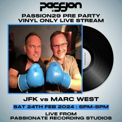 JFK Vs Marc West. Feb 24th 2024. Vinyl Only Live Stream