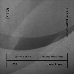 Duplicity 059 | Thoms Traxx