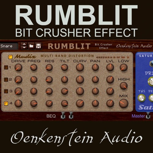 Rumblit Bit Crusher Effect Rack Extension Demo Tracks