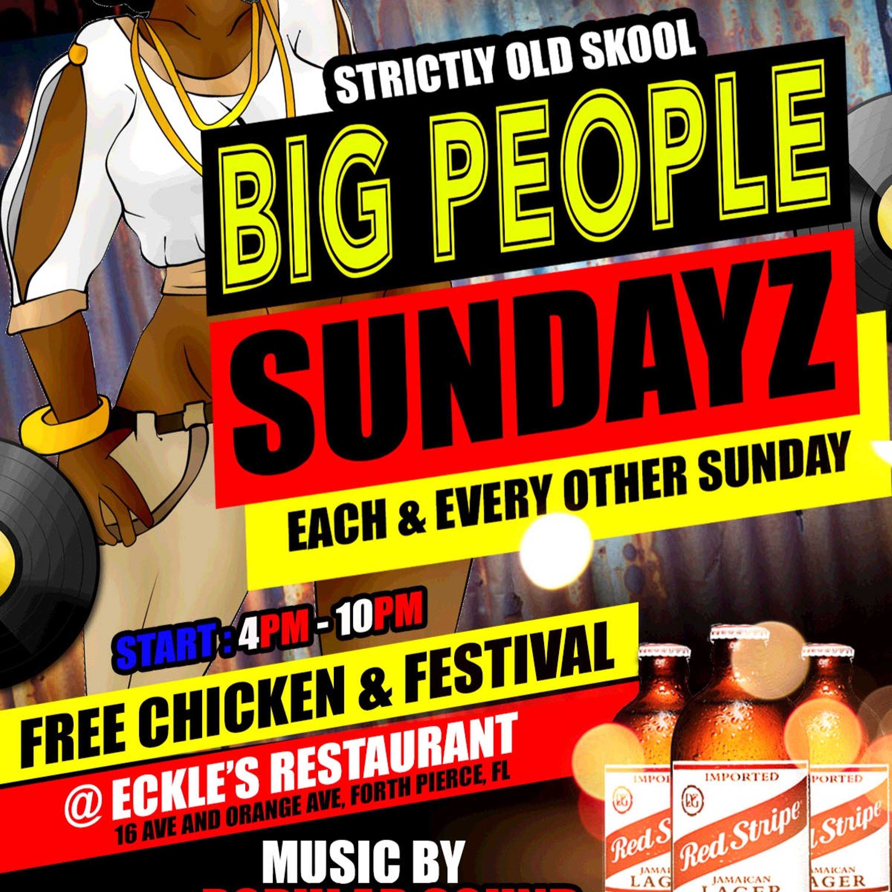 DJ ROY LIVE AT ECKLES RESTAURANT, BIG PEOPLE SUNDAYZ,FL [31.01.21] LIVE AUDIO