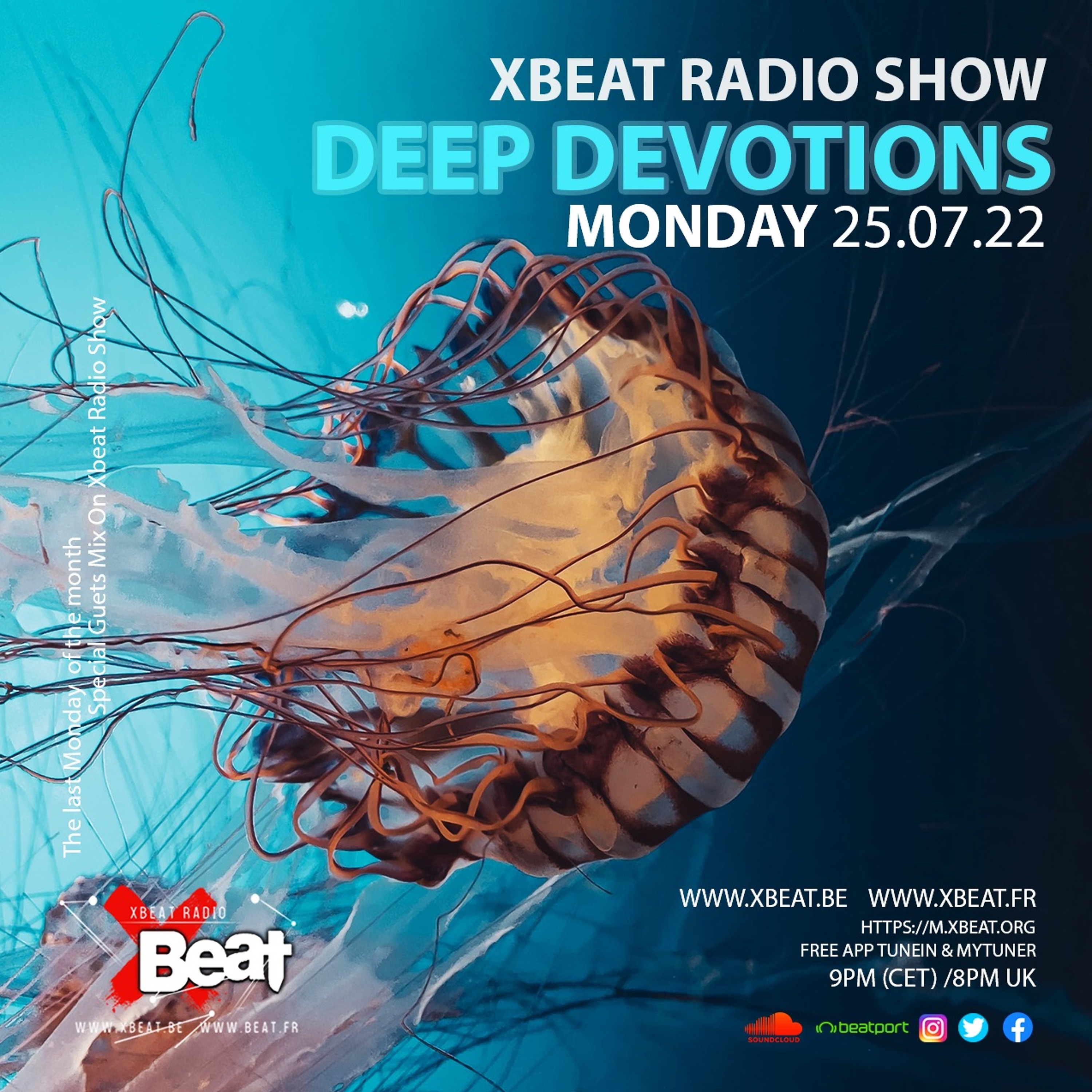 guest mix I xbeat radio july 2022 I by Deep Devotions episode artwork