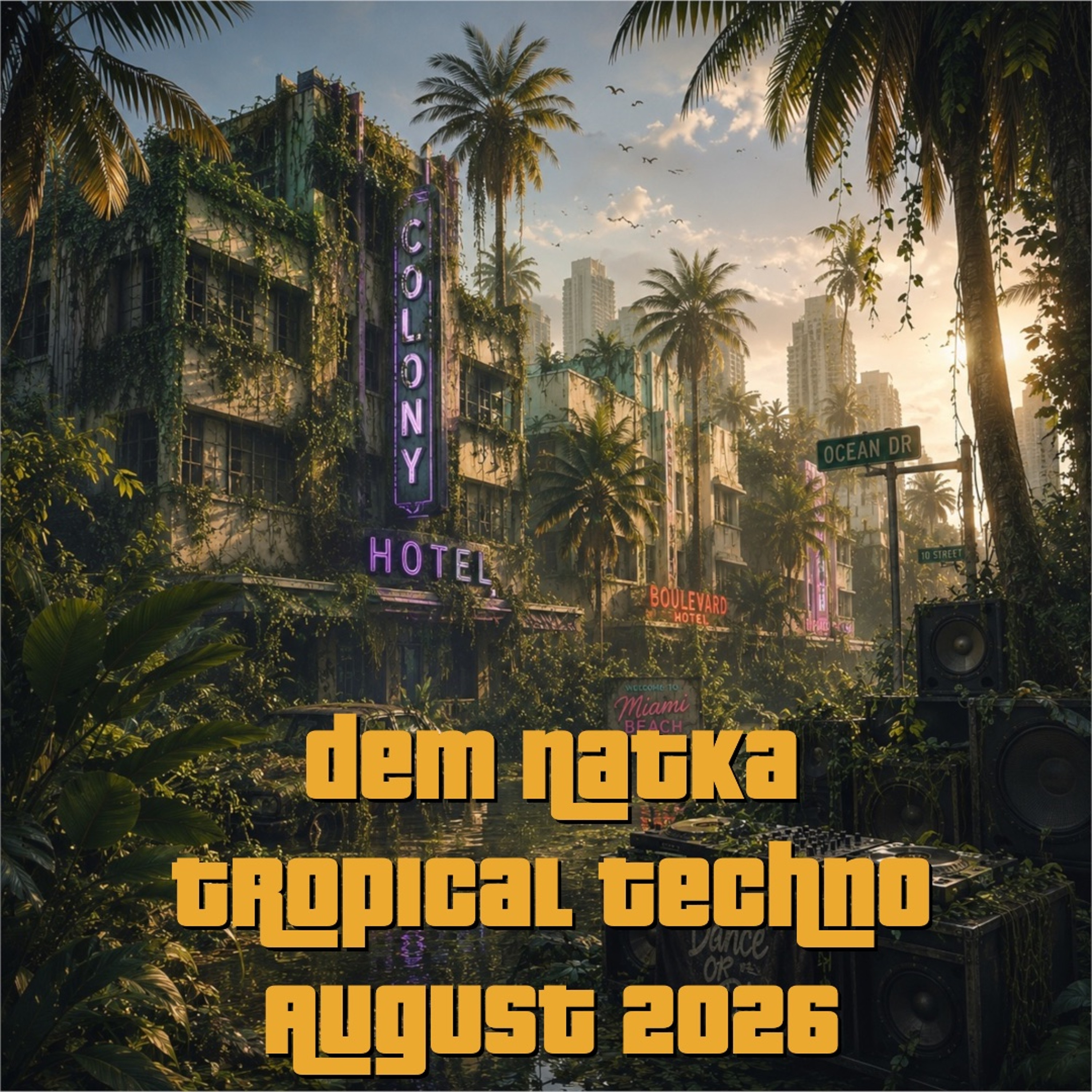 Dem Natka - Tropical Techno August 2026 episode artwork