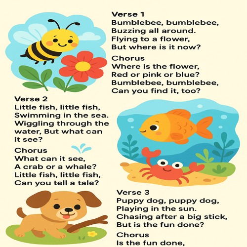 What Can You See - Tiny Little Tunes