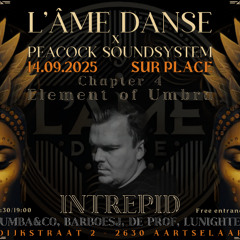 L' ÂME DANSE with INTREPID (BE) ~ live set 14/09/2025 - SUR.PLACE