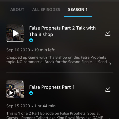 P,P,V False Prophets Part 1 & 2 Teaser