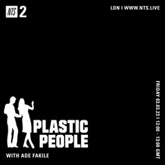 Plastic People W Ade 030323