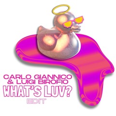 Carlo Giannico & Luigi Birofio - What's Luv (edit)