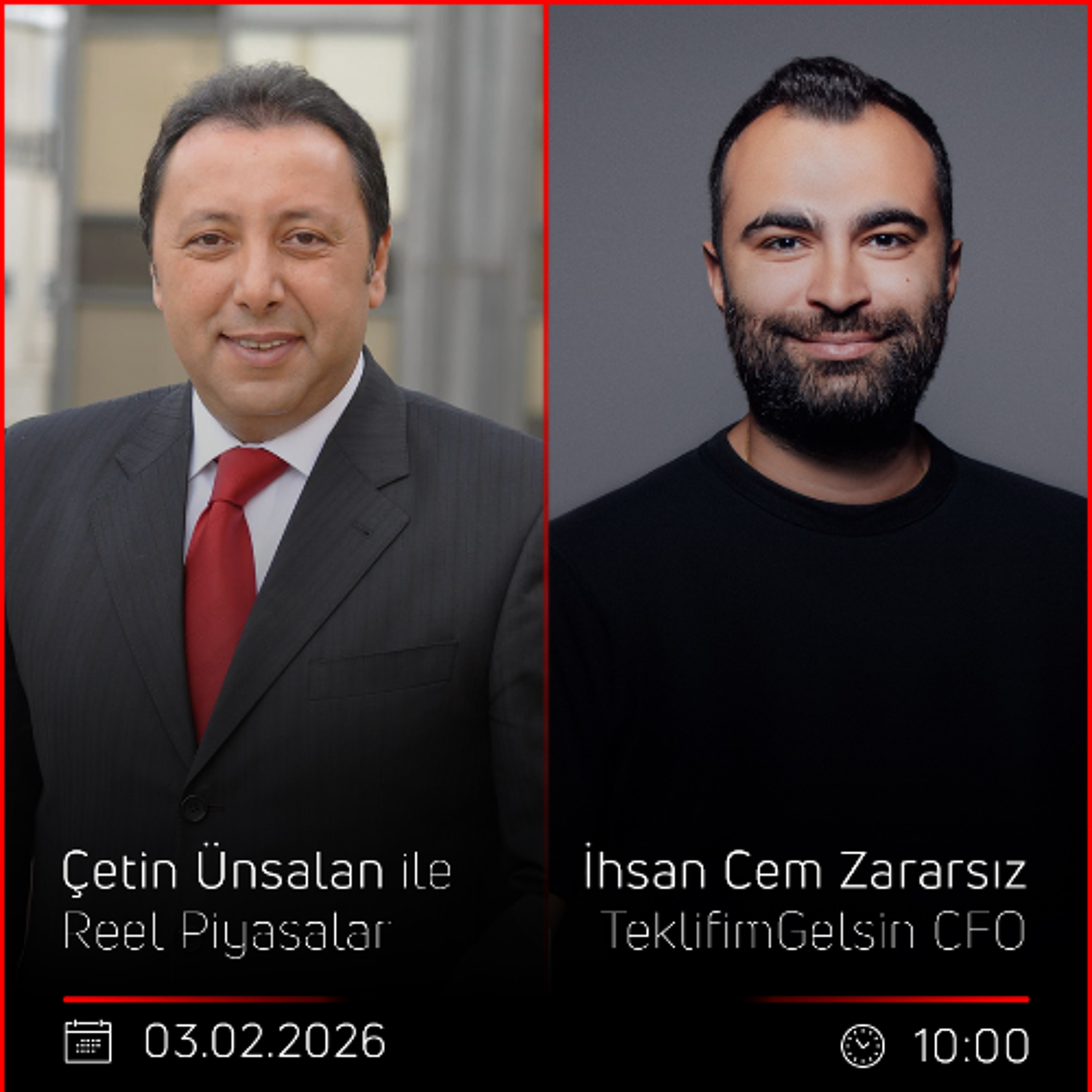 İhsan Cem Zararsız - Çetin Ünsalan ile Reel Piyasalar episode artwork