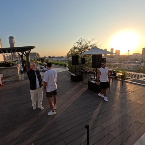 Audioblend and Patch Live at Hang-W/ HIVE - Dubai Rooftop Sunset Session