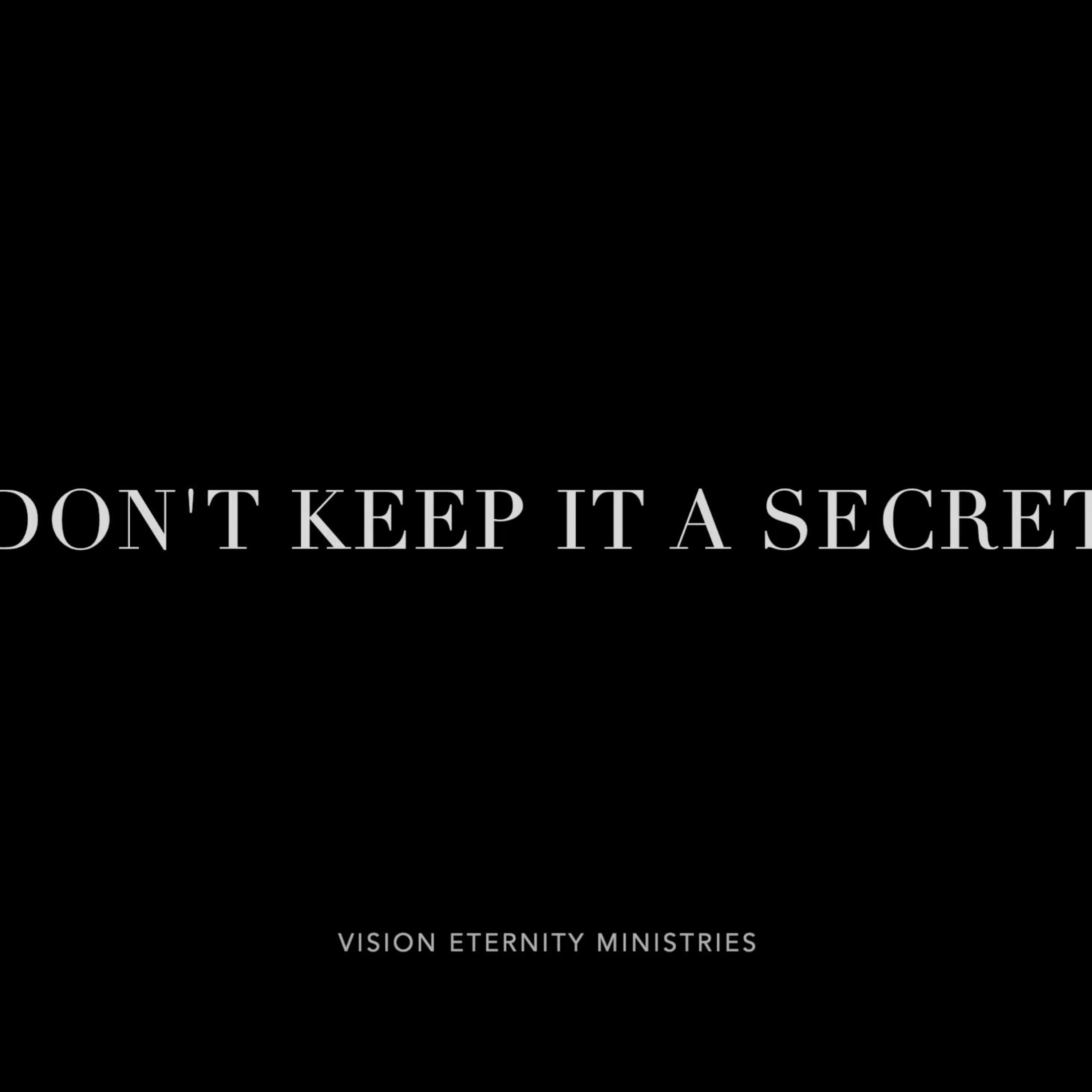 DON'T KEEP IT A SECRET episode artwork
