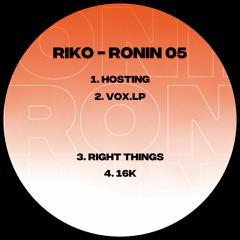 RNN005 | Riko - RONIN 05 EP