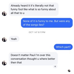 Tried Exposing Me