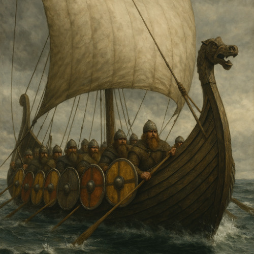 Skjöldr hátt, himinn brennr