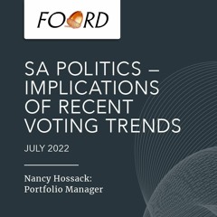 SA Politics - Implications of recent voting trends