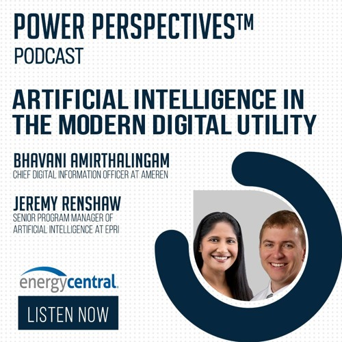 Stream episode 55. AI & the Modern Utility with Bhavani Amirthlingam of