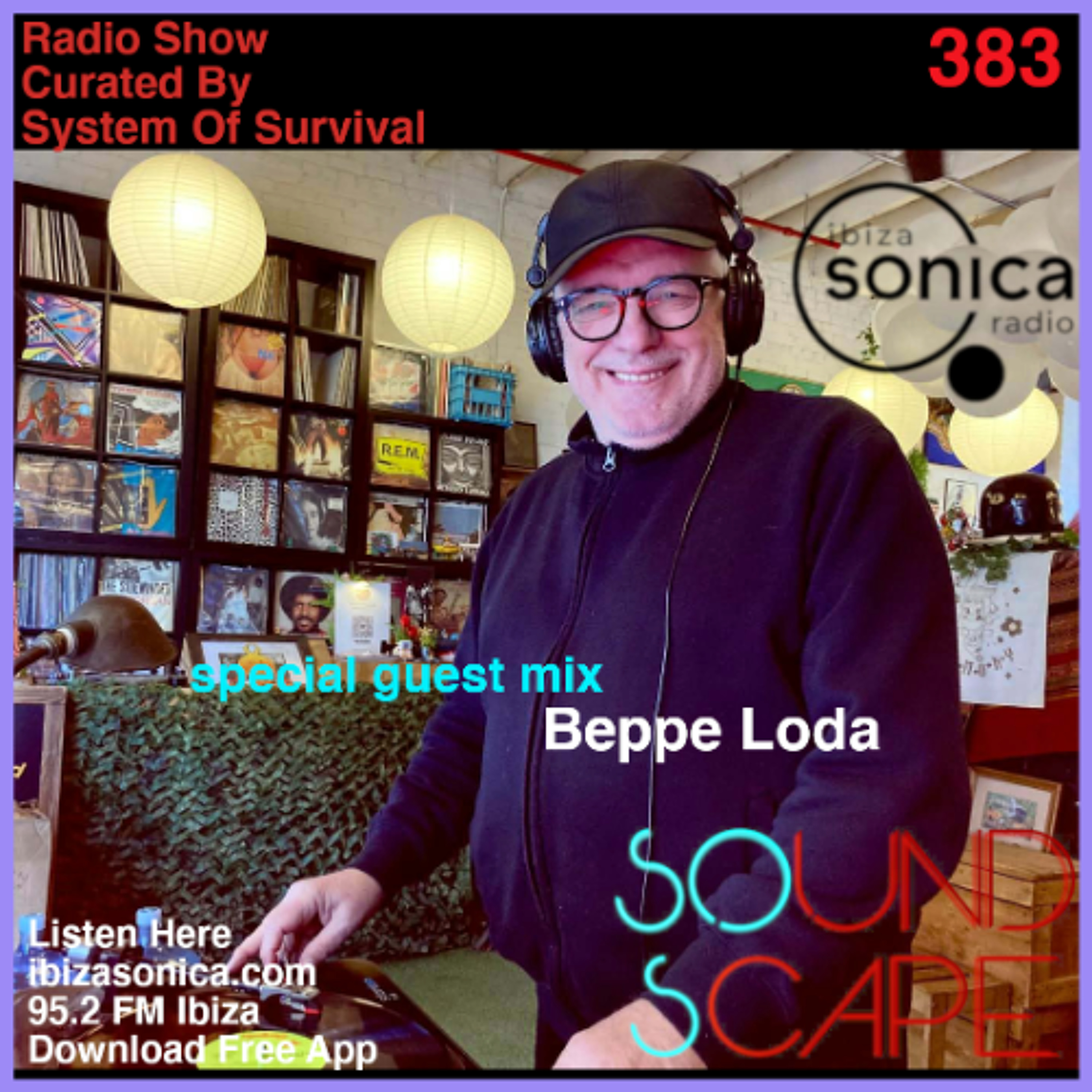 SOundScape #383 Guest:  Beppe Loda episode artwork