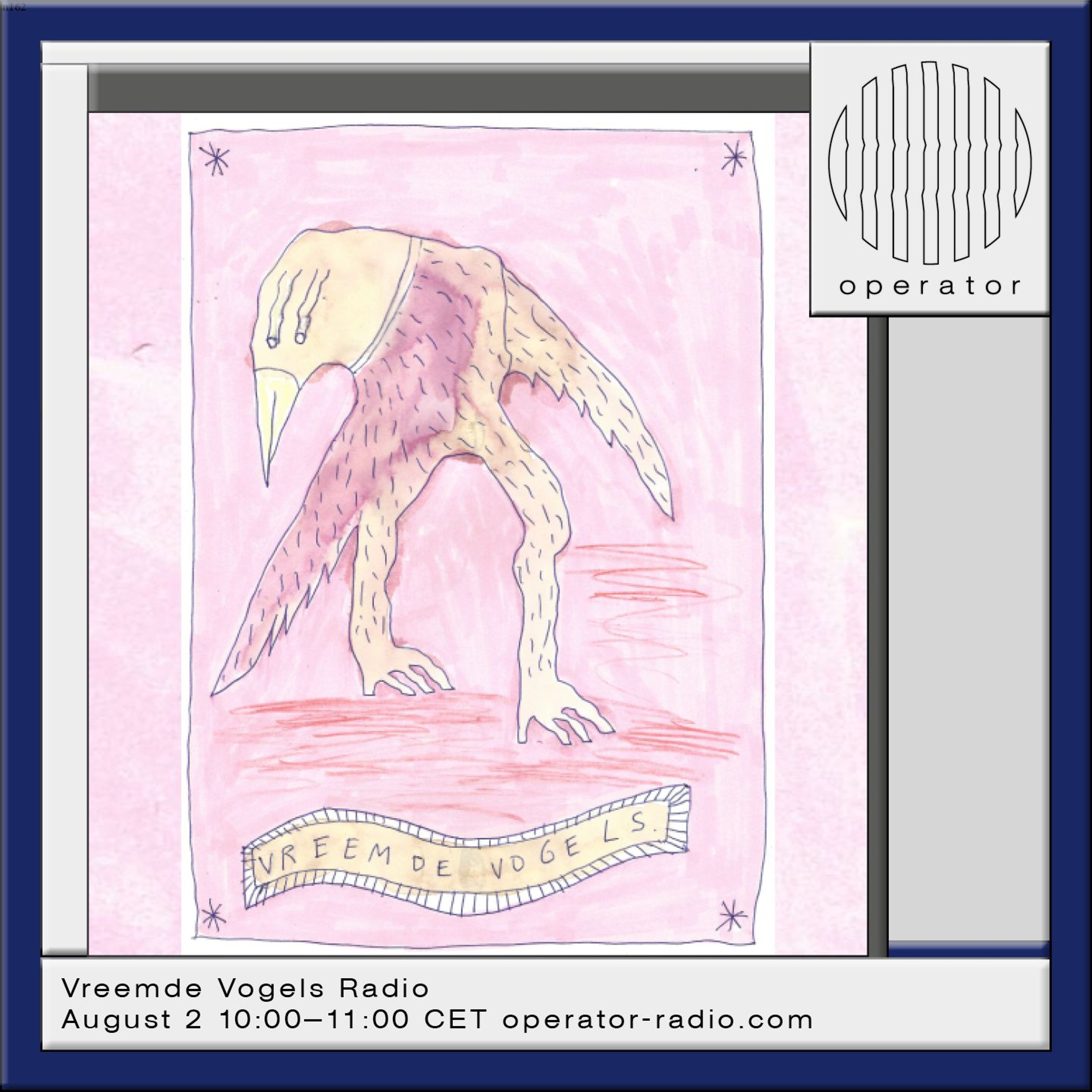 Vreemde Vogels Radio - 2nd August 2026 episode artwork
