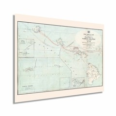 PDF HISTORIX Vintage 1903 Hawaii Samoan Islands & Guam Map - 18x24 Inch Post Route