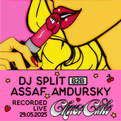 Dj Split & Assaf Amdursky @Cheesecake 29.5.2025