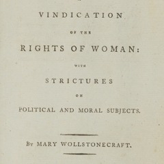 Meet a Rare Book - Mary Wollstonecraft