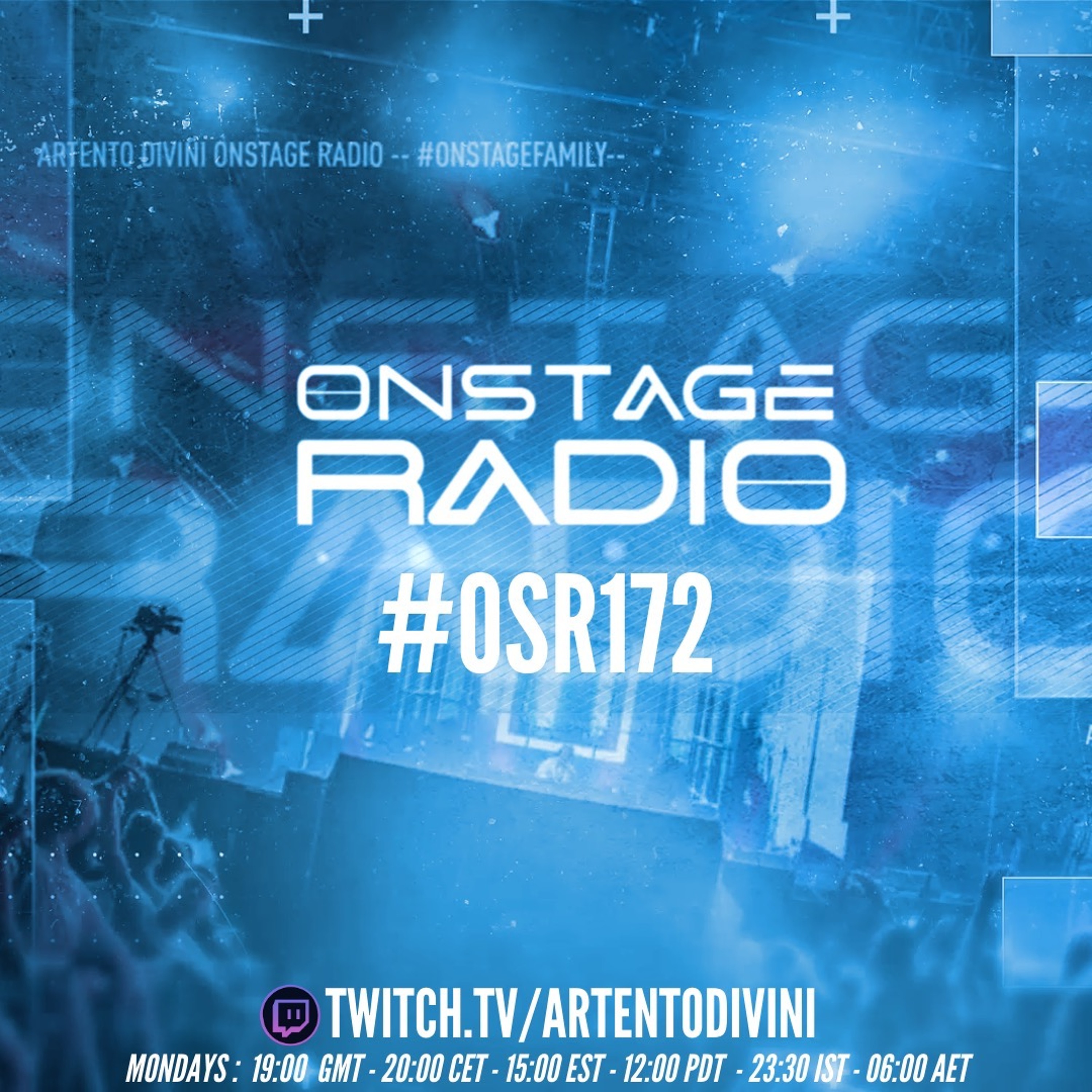 Artento Divini - Onstage Radio 172 LIVE (138BPM) episode artwork