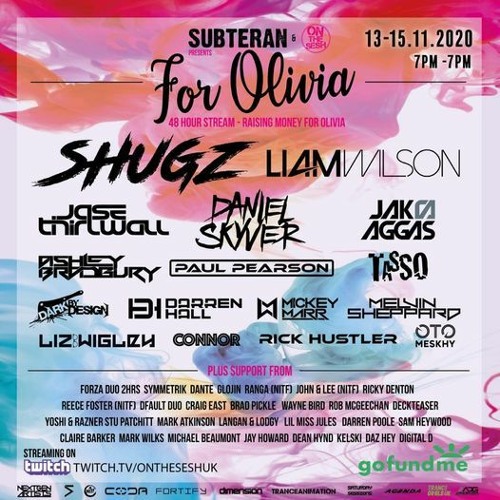 Melvin Sheppard - Subteran & On The Sesh Live Mix For Olivia 90min set