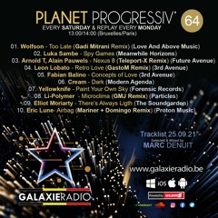 Marc Denuit - Planet Progressiv' 064 // 29.09.21 Galaxie Radio Belgium