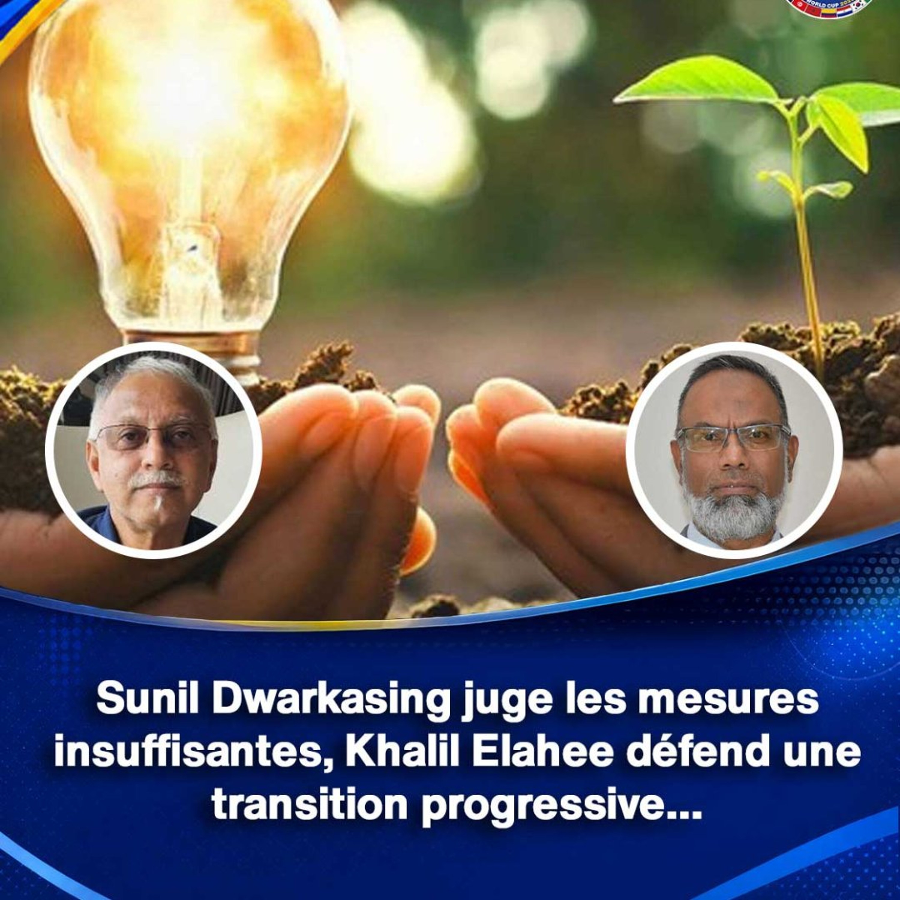 Sunil Dwarkasing juge les mesures insuffisantes, Khalil Elahee défend une transition progressive…
