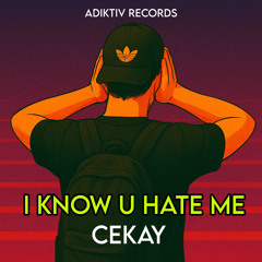 I KNOW YOU HATE ME - CEKAY  (OUT SOON) ADIKTIV RECORDS