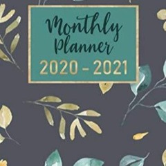 Audiobook monthly planner 2020-2021: 2 year calendar pocket planner ( 5 x 8 ' small size ) : 24