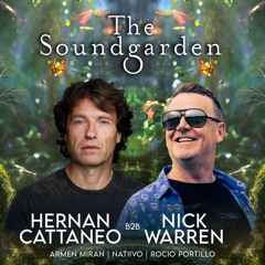 Hybrid DJ Set Warm Up Hernán Cattaneo B2B Nick Warren l The Soundgarden Ibiza 07.07.25