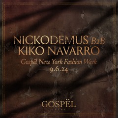 Nickodemus B2B Kiko Navarro Gospël Fashion Week 2024