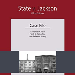 download EBOOK ☑️ State v. Jackson: Fifth Edition Case File (NITA) by  Rose EBOOK EPU