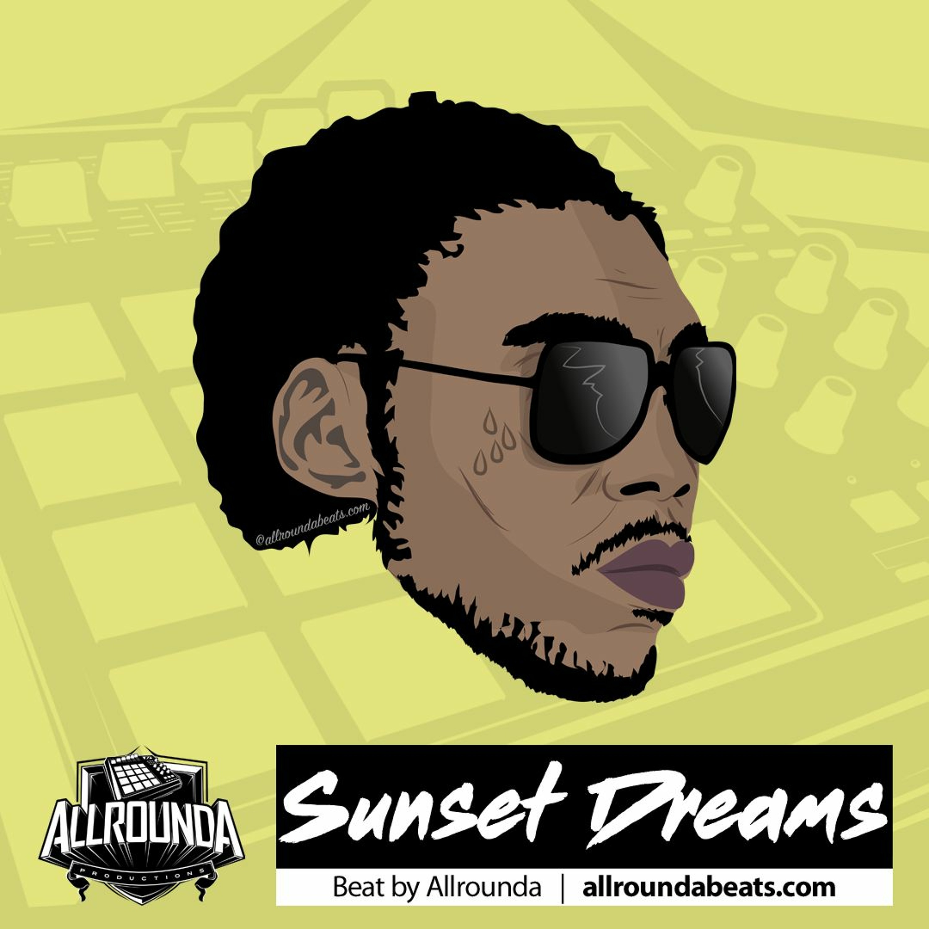 "Sunset Dreams" ~ Vibz Kartel Type Beat | Bouncy Afrobeat Instrumental (by Allrounda) episode artwork
