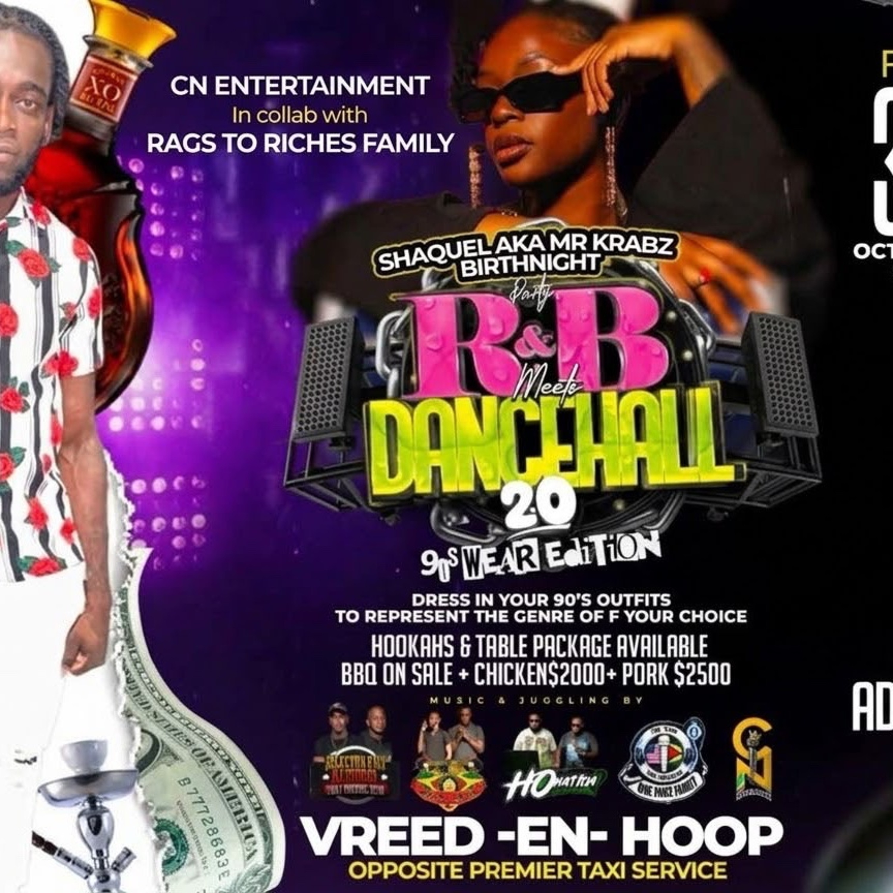 Selector Samuel x Dj Protocol R&B Meet DanceHall 90s Edition Promo Mix