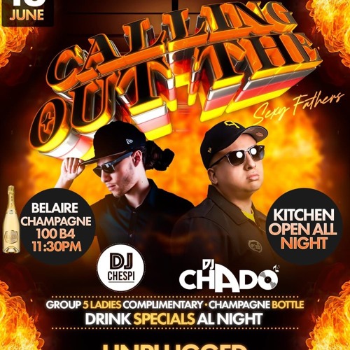 DJ CHESPI - EN VIVO DESDE UNPLUGGED - DOMINGO JUNE 18 2023