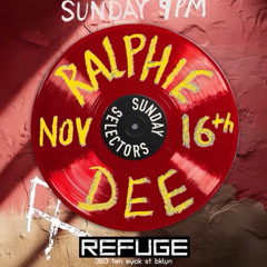 RALPHIE DEE - REFUGE N.Y.C. - SUN NOV 16TH  -6 HR SET -  HOURS 1 & 2 - LOST DISCO CLASSICS