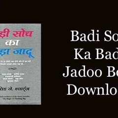 Badi Soch Ka Bada Jadu Hindi Pdf Free |WORK| 44