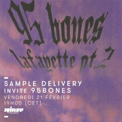 Rinse France - Sample Delivery Invite 95Bones: 21/02/20