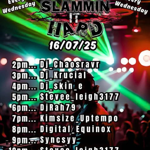 Slammin it hard 16.07.25
