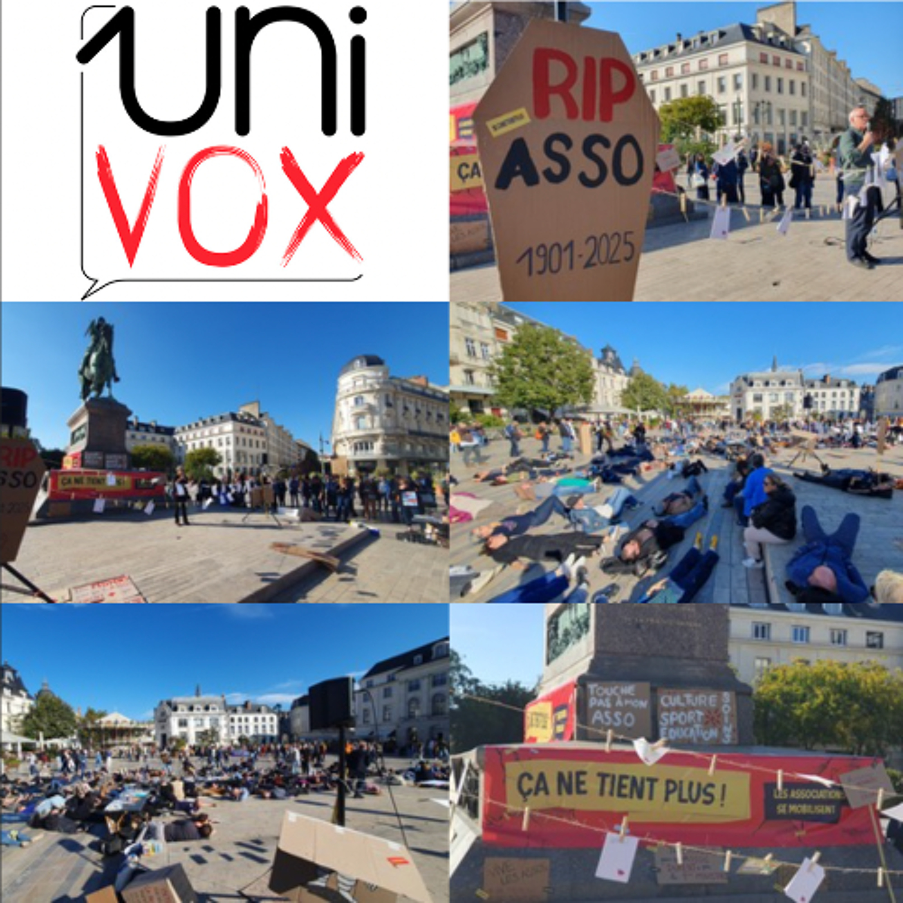 ÇA NE TIENT PLUS ! retour sur la manif du Mouvement Associatif | Univox