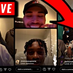 lil tjay x adin ross live stream free style