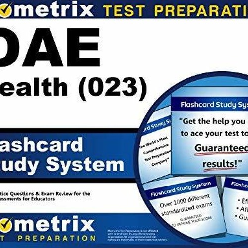 PDF Read Online OAE Health (023) Flashcard Study System: OAE Test Practice Quest