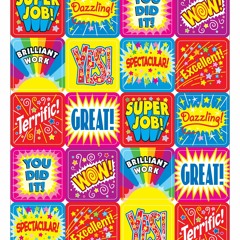 Download❤️PDF⚡️ Carson Dellosa Inspirational Stickersâ6 Sheets of Colorful Motivational