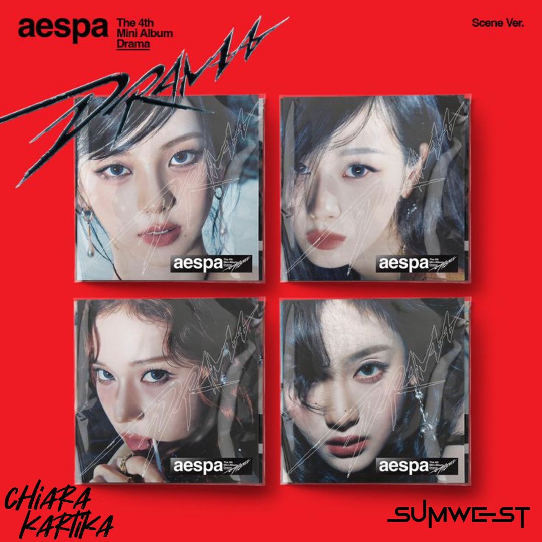 aespa drama kms 2.0 サイン会　カリナ　2枚セット artworks-AvgTwJwyMozIxRiq-