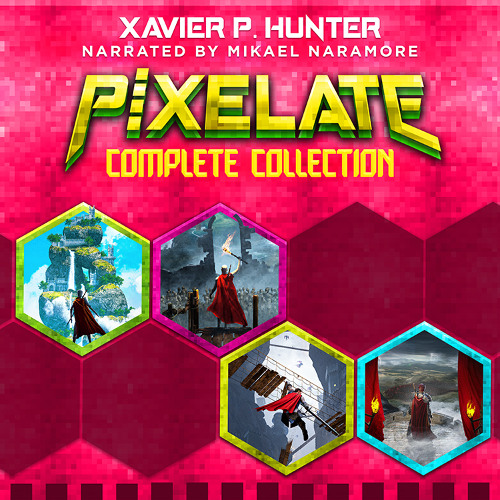 Pixelate collection audiobook sample, narrated by Mikael Naramore