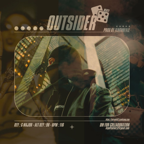 OutSider = key : gmajor I Alt key : 9b - 116 bpm