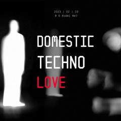Domestic Techno Love @okodelnekaune 2023-02-10